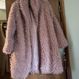 Wild Fable Blush Faux Fur Jacket